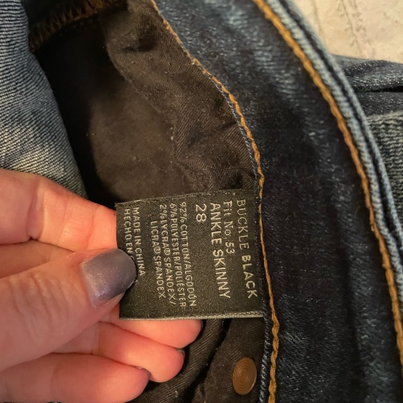 Buckle black jeans - Picture 3 of 7